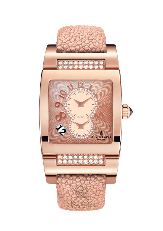 de Grisogono Uno Women Watch UW-DF-S33 Pink gold Case Pink Dial