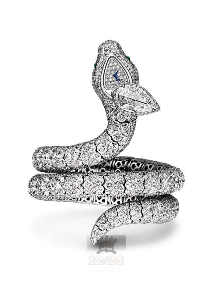 Graff Jewellery Watches Watch GW3432 White gold Case Silver Dial