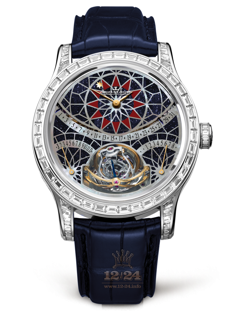 Jaeger-LeCoultre Master Watch 6006406 43 mm Platinum Case Dark blue Dial