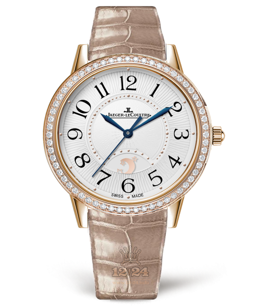 Jaeger-LeCoultre Rendez-Vous Watch 3612420 38 mm Pink gold Case Silver Dial