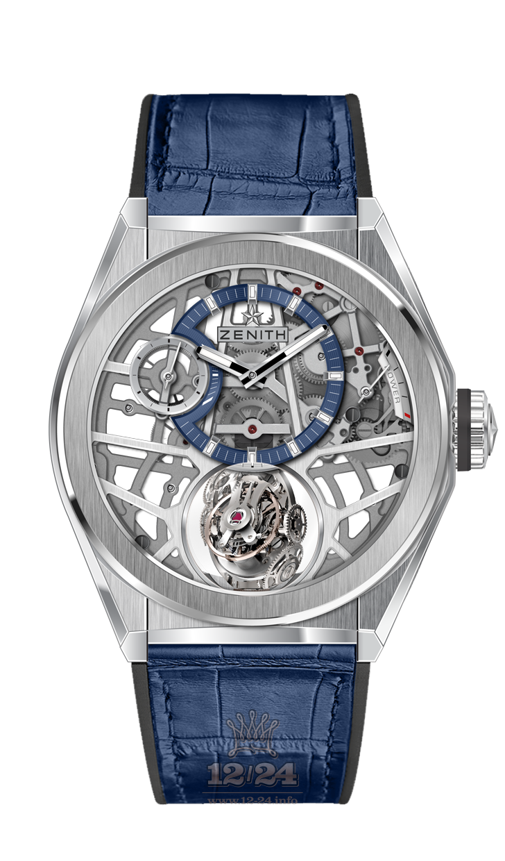 Zenith Defy Watch 95.9000.8812/78.R584 44 mm Titanium Case Silver Dial