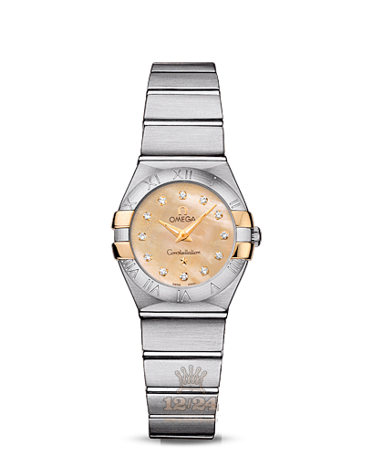 Omega Constellation Watch 123.20.24.60.57.002 24 mm Steel / Yellow gold Case