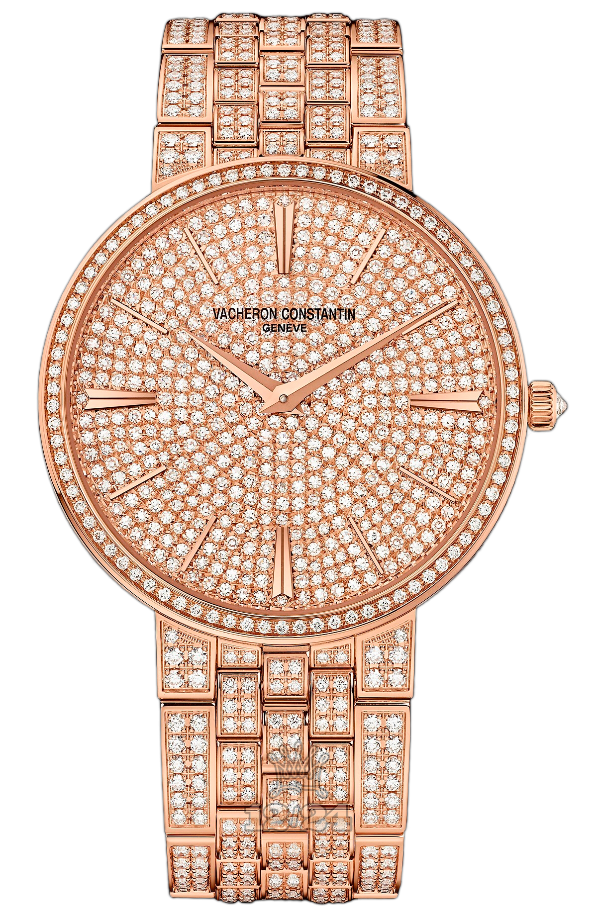 Vacheron Constantin Traditionnelle Watch 81575/V02R-9275 38 mm Pink gold Case Golden Dial