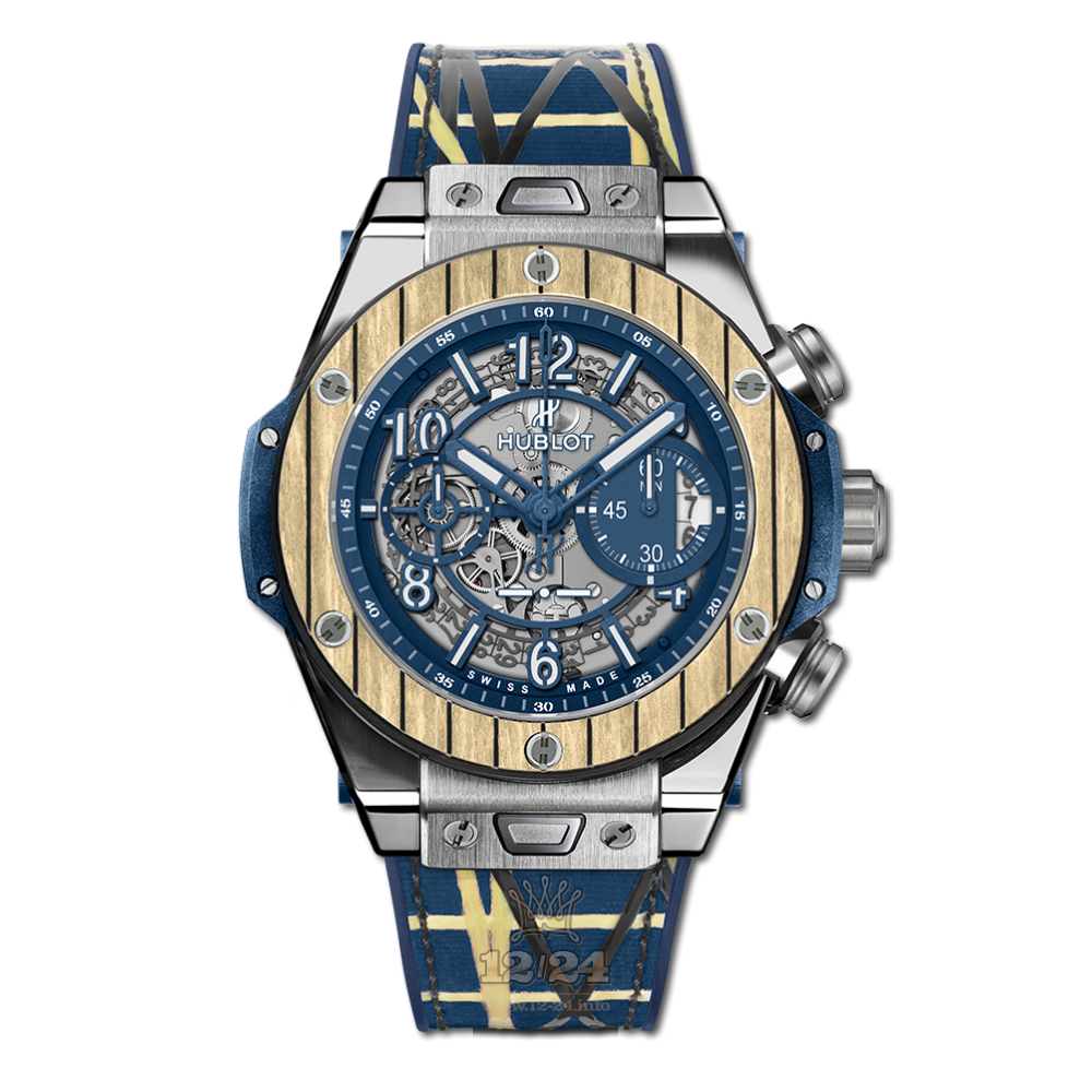Hublot Big Bang Watch 411.NQ.5129.NR.ITI19 45 mm Titanium Case Gray Dial
