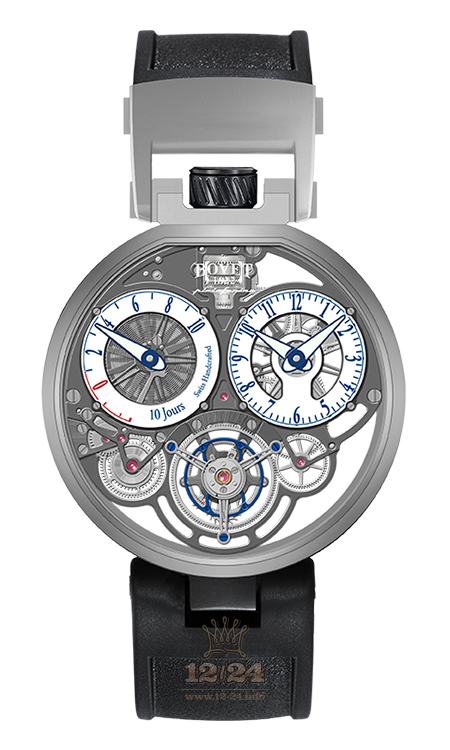 Bovet Bovet By Pininfarina Watch TPINS023 44 mm Platinum Case White Dial
