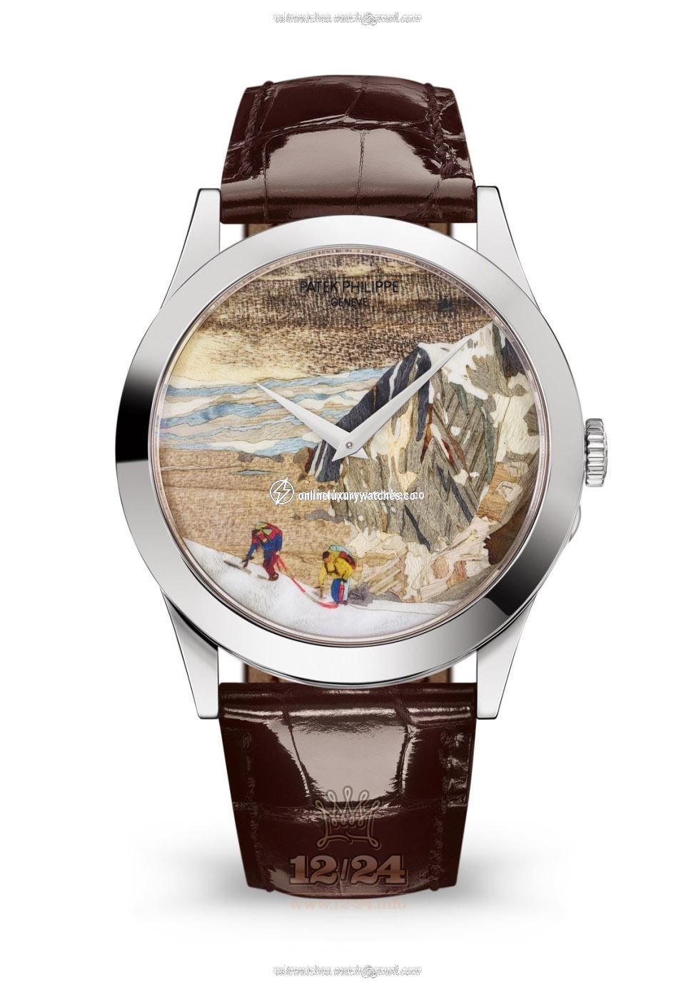 Patek Philippe Rare Handcrafts Watch 5089G-059 White gold Case