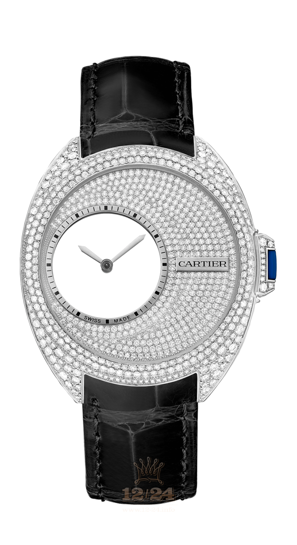 Cartier Cle de Cartier Watch HPI00946 41 mm Palladium Case Silver Dial