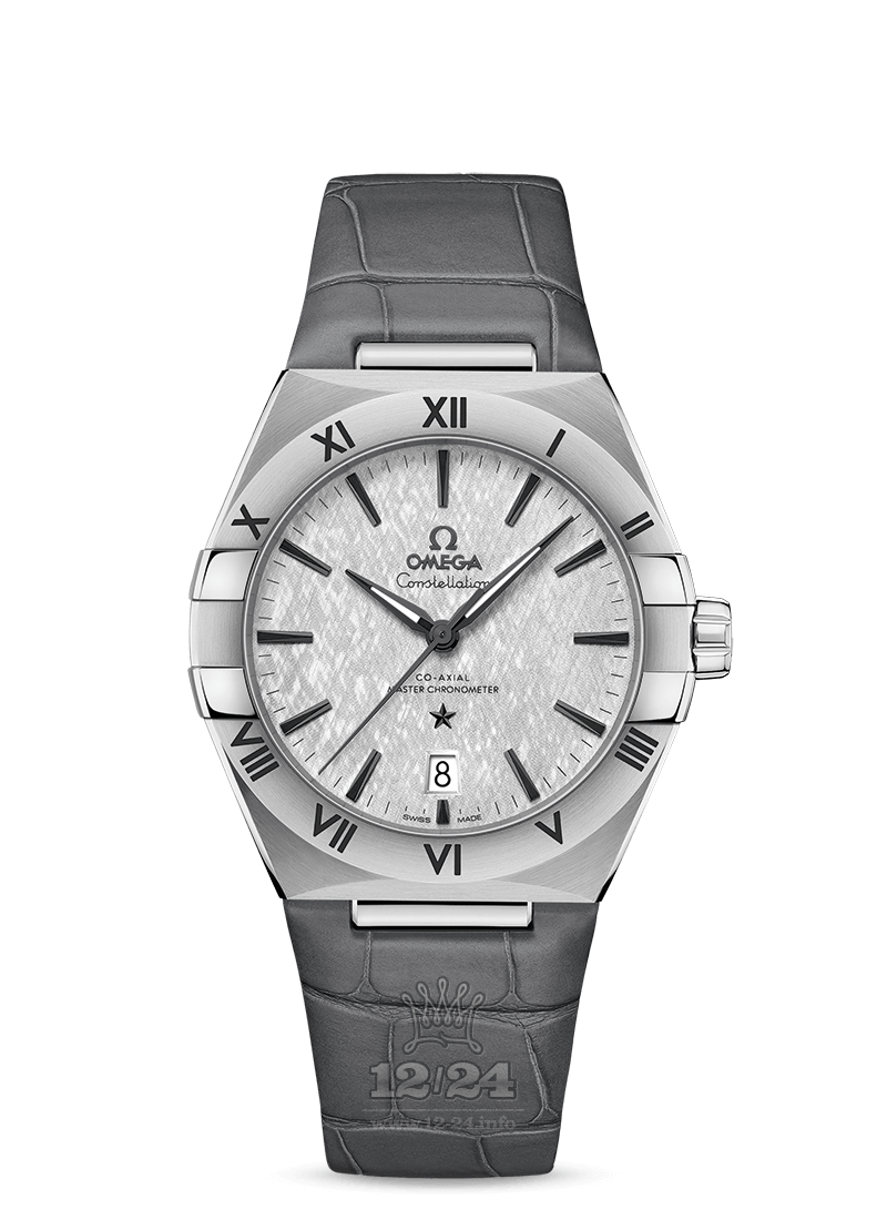 Omega Constellation Watch 131.13.39.20.06.001 39 mm Stainless steel Case Gray Dial