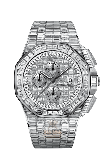 Audemars Piguet Royal Oak Offshore Watch 26403BC.ZZ.8044BC.01 44 mm White gold Case Gray Silver Dial