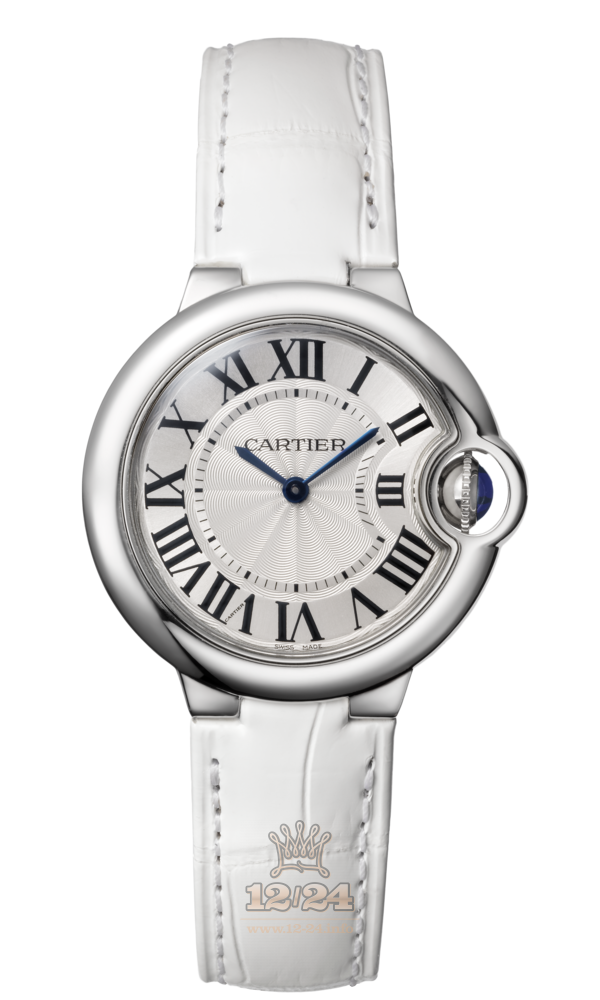 Cartier Ballon Bleu de Cartier Watch W6920086 33 mm Stainless steel Case Silver Dial