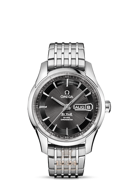 Omega Hour Vision Watch 431.30.41.22.06.001 41 mm Stainless steel Case Gray Dial