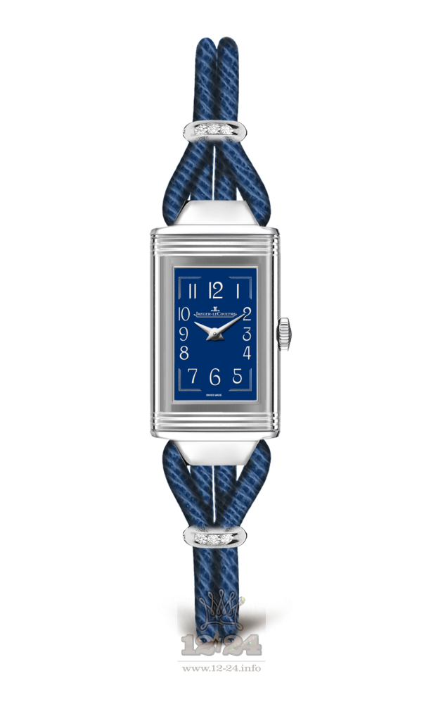Jaeger-LeCoultre Reverso Watch 326858J 32 mm Stainless steel Case Dark blue Dial