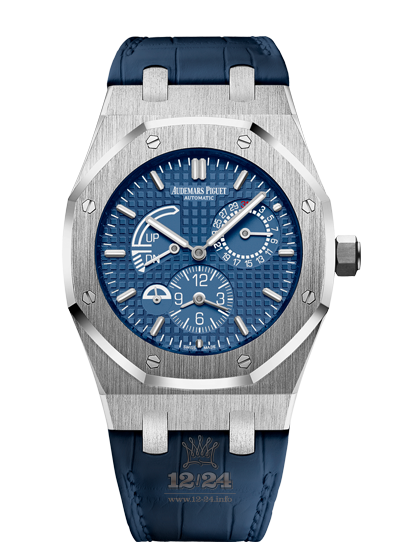 Audemars Piguet Royal Oak Watch 26124ST.OO.D018CR.01 39 mm Stainless steel Case Dark blue Dial