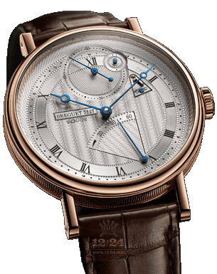 Breguet Classique Watch 7727BR/12/9WU 41 mm Pink gold Case Silver Dial