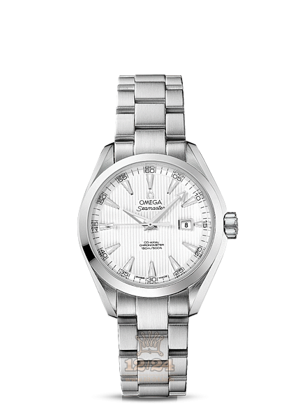 Omega Aqua Terra 150 M Watch 231.10.34.20.04.001 34 mm Stainless steel Case White Dial