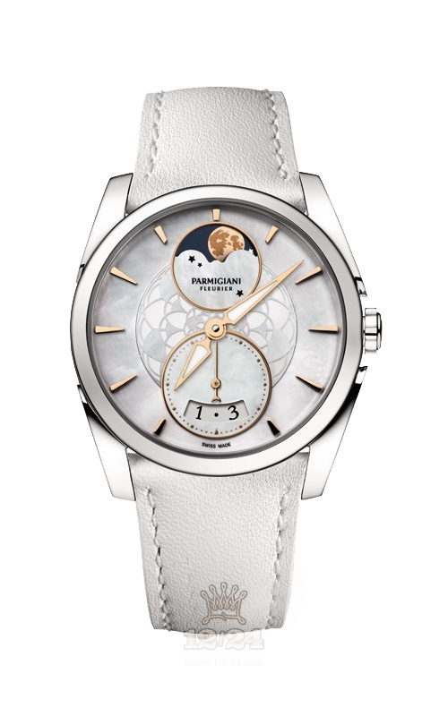 Parmigiani Fleurier Tonda Watch PFC283-0003300-XC2421 34 mm Stainless steel Case White Dial