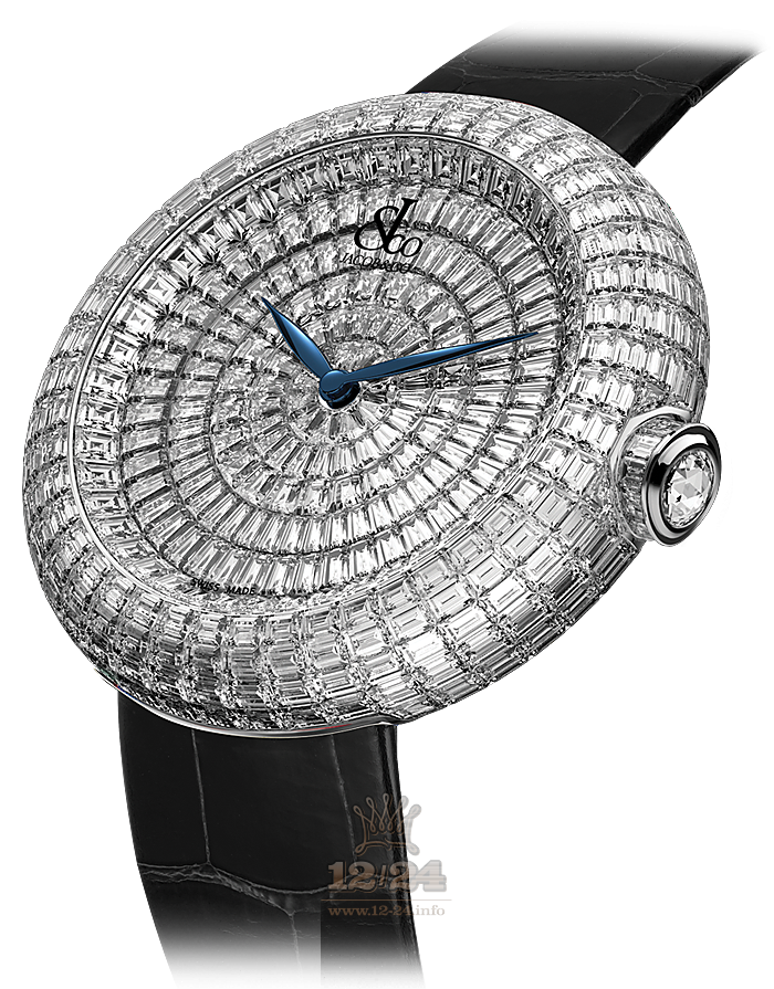 Jacob & Co High Jewelry Masterpieces Watch BQ532.30.BD.BD.A 44 mm White gold Case
