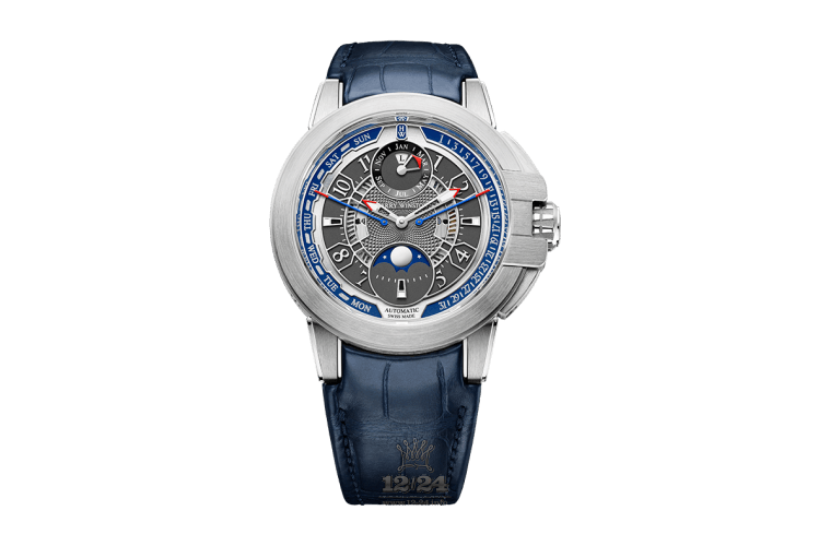 Harry Winston The Ocean Collection Watch OCEAPC42WW001 42 mm White gold Case Gray Dial