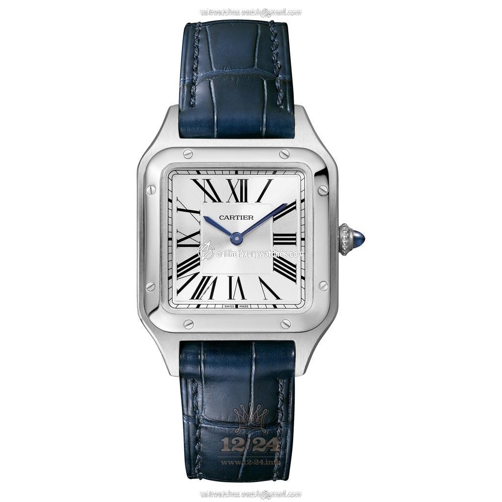 Cartier Santos de Cartier Watch WSSA0023 38 mm Stainless steel Case Silver Dial