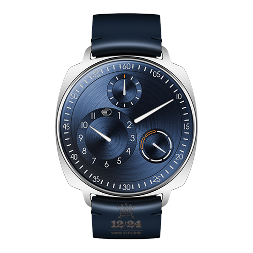 Ressence Type 1 Watch TYPE 1 N Night Blue 41 mm Stainless steel Case Dark blue Dial