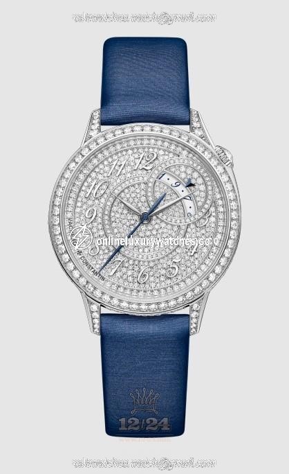 Vacheron Constantin Egerie Watch 4606F/000G-B649 35 mm White gold Case