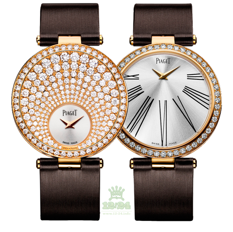 Piaget Limelight Watch G0A36243 35 mm Pink gold Case Silver Dial