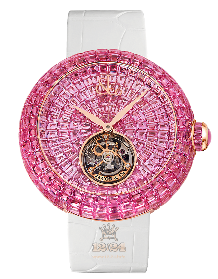 Jacob & Co High Jewelry Masterpieces Watch BT543.40.IP.IP.B 47 mm Pink gold Case