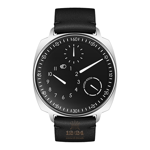 Ressence Type 1 Watch TYPE 1 B Black 41 mm Stainless steel Case Black Dial