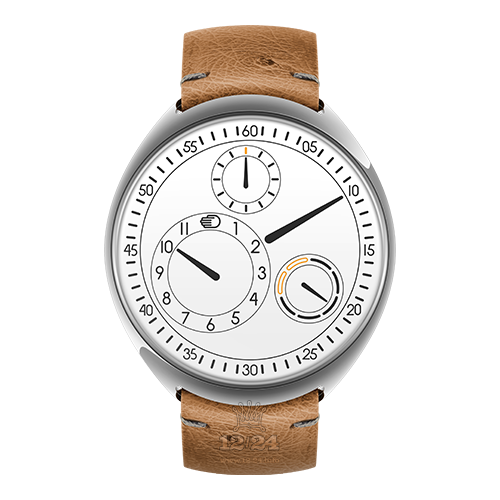 Ressence Type 1 Watch Type 1W White 42 mm Titanium Case White Dial