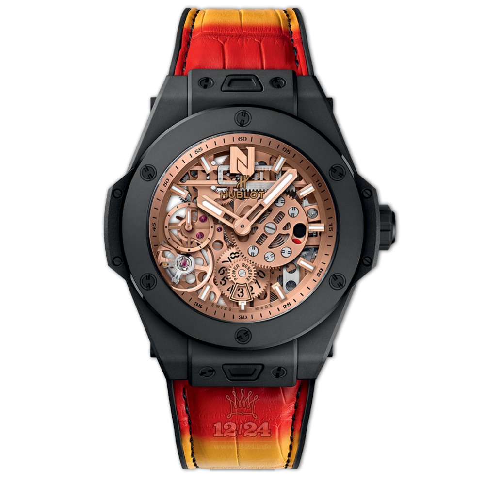 Hublot Big Bang Watch 414.CI.4010.LR.NJA18 45 mm Ceramics Case Golden Dial