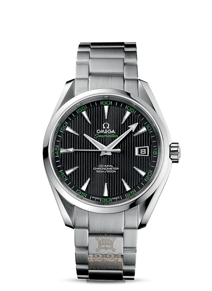 Omega Aqua Terra 150 M Watch 231.10.42.21.01.001 42 mm Stainless steel Case Black Green Dial