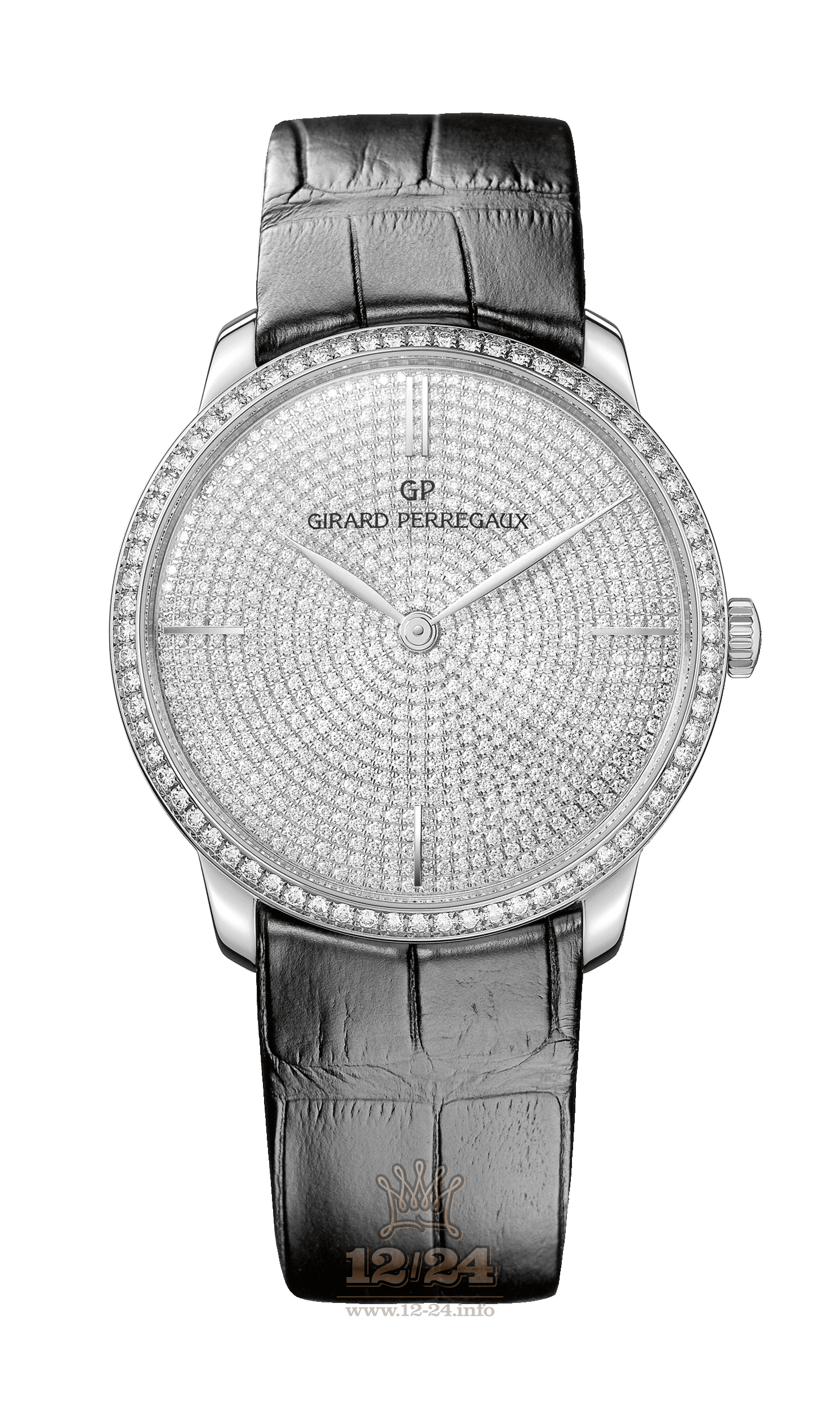 Girard Perregaux 1966 Watch 49525D53A1B1-BK6A White gold Case Silver Dial