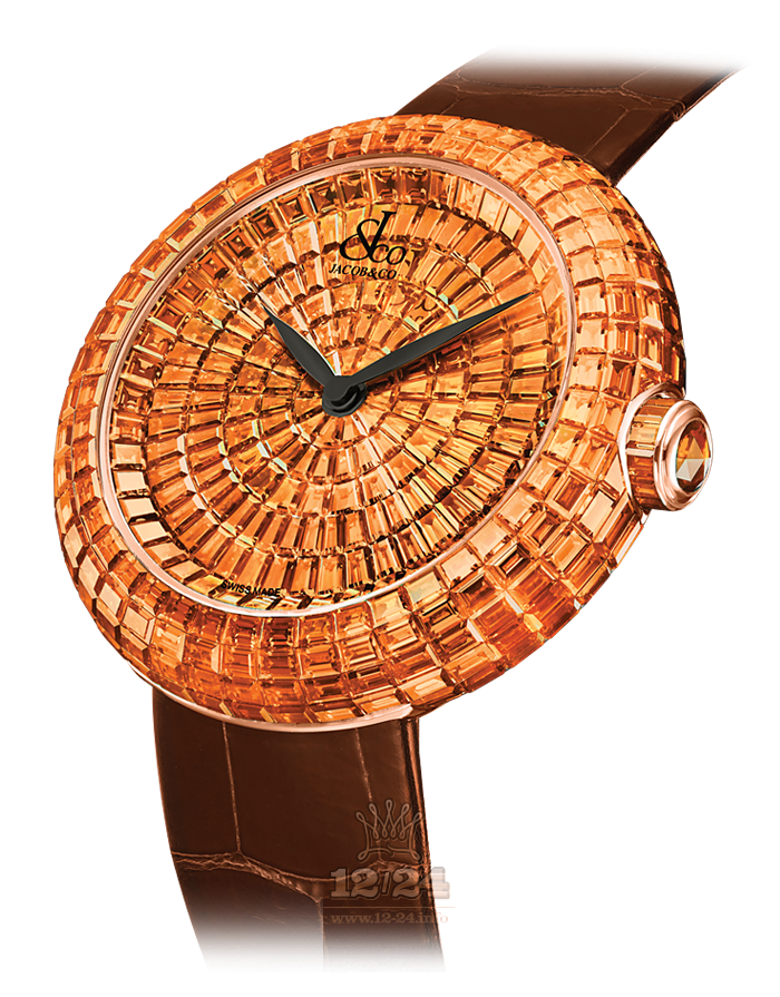Jacob & Co High Jewelry Masterpieces Watch BQ520.40.BO.BO.A 38 mm Pink gold Case