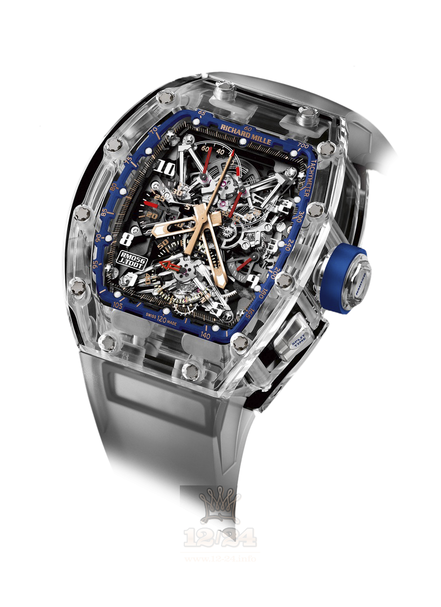Richard Mille Men's Collection Watch RM056 SAPHIR 50 mm Sapphire Case