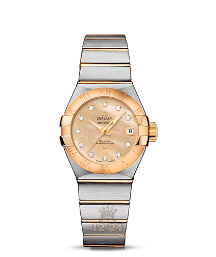 Omega Constellation Watch 123.20.27.20.57.002 27 mm Steel / Yellow gold Case