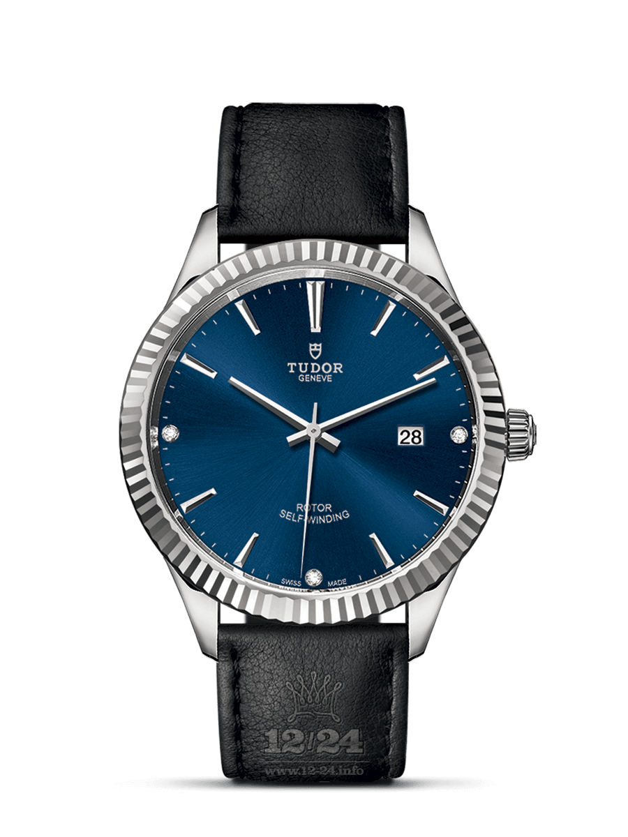 Tudor Style Watch M12710-0029 41 mm Stainless steel Case Dark blue Dial