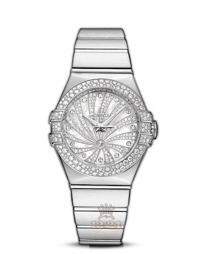 Omega Constellation Watch 123.55.31.20.55.011 31 mm White gold Case White Dial
