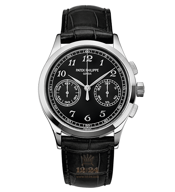 Patek Philippe Complications Watch 5170G-010 39 mm White gold Case Black Dial