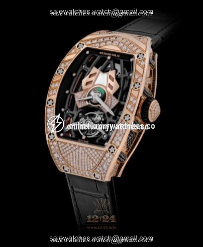 Richard Mille Women's Collection Watch RM 71-01 52 mm Red gold Case
