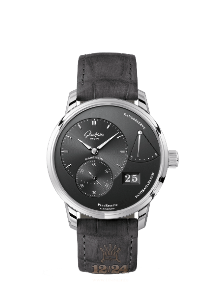 Glashutte Pano Watch 1-65-01-23-12-02 40 mm Stainless steel Case Gray Dial