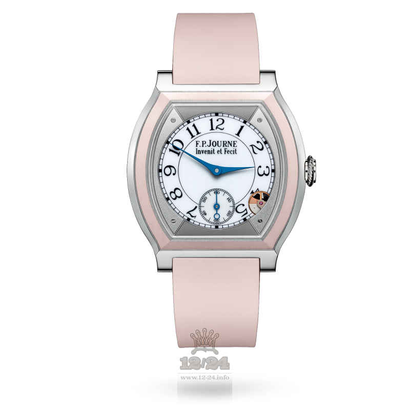 F.P.Journe Elegante Watch 40 mm titanium inserts 40 mm Titanium Case White Dial