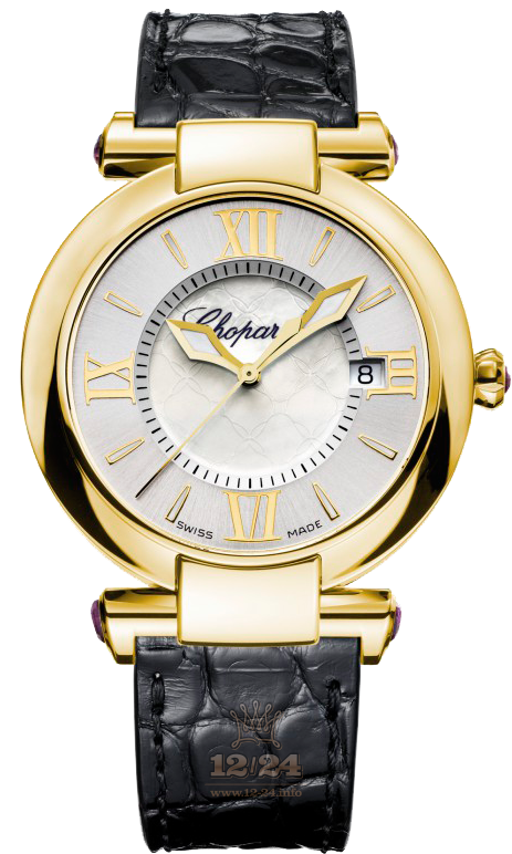 Chopard Imperiale Watch 384221-0001 36 mm Yellow gold Case Silver Dial