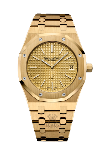 Audemars Piguet Royal Oak Watch 15202BA.OO.1240BA.02 39 mm Yellow gold Case Golden Dial
