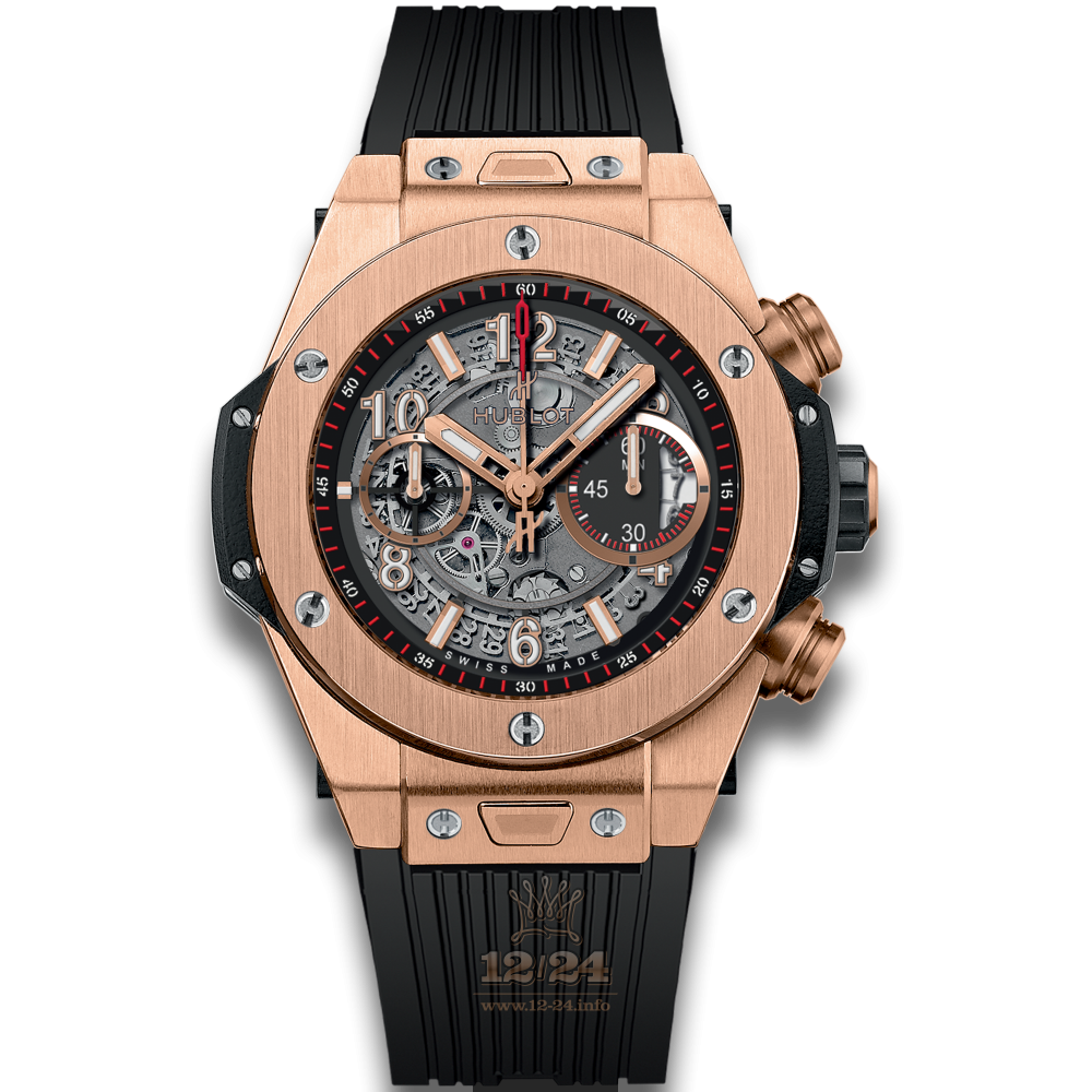 Hublot Big Bang Watch 411.OX.1180.RX 45 mm Pink gold Case Black Dial