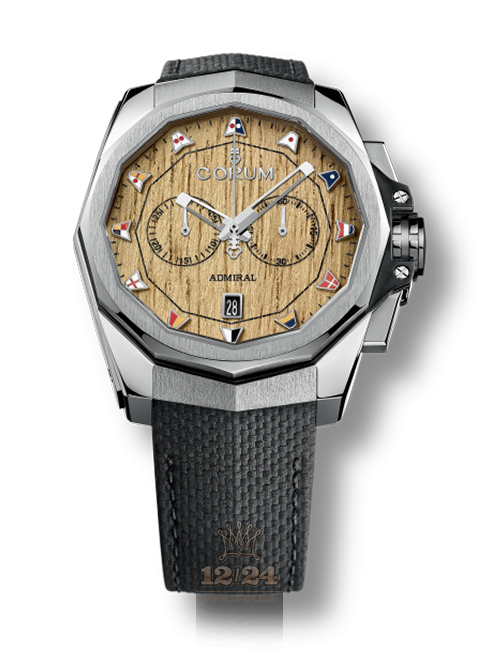 Corum Admiral Watch A116/03363 45 mm Stainless steel Case Brown (chocolate) Dial