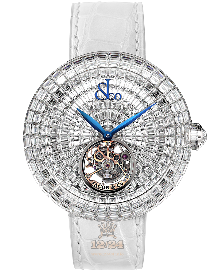 Jacob & Co High Jewelry Masterpieces Watch BT543.30.BD.BD.A 47 mm White gold Case