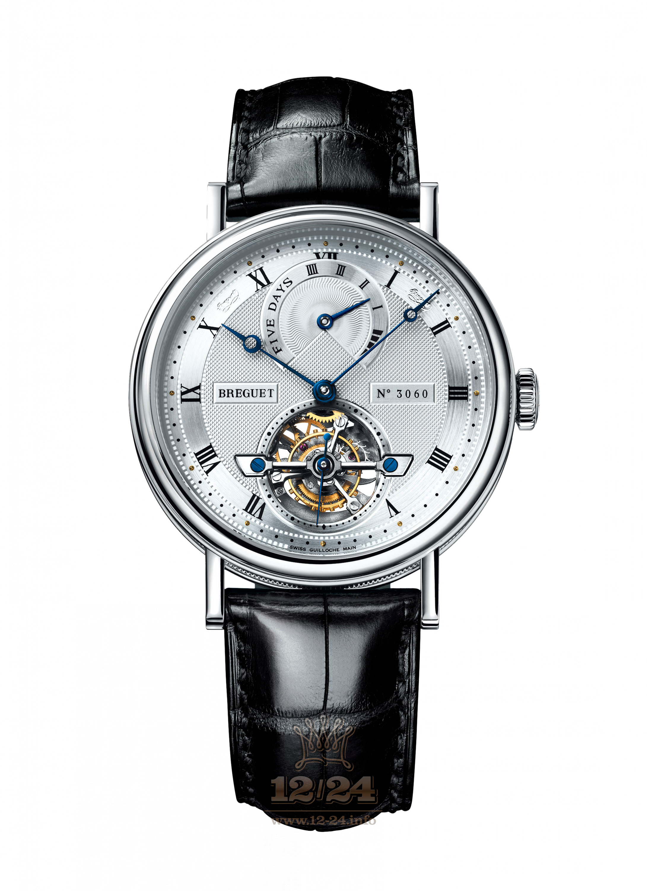 Breguet Classique Complications Watch 5317PT/12/9V6 39 mm Platinum Case Silver Dial