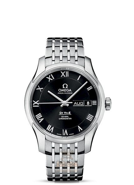 Omega De Ville Watch 431.10.41.22.01.001 41 mm Stainless steel Case Black Dial