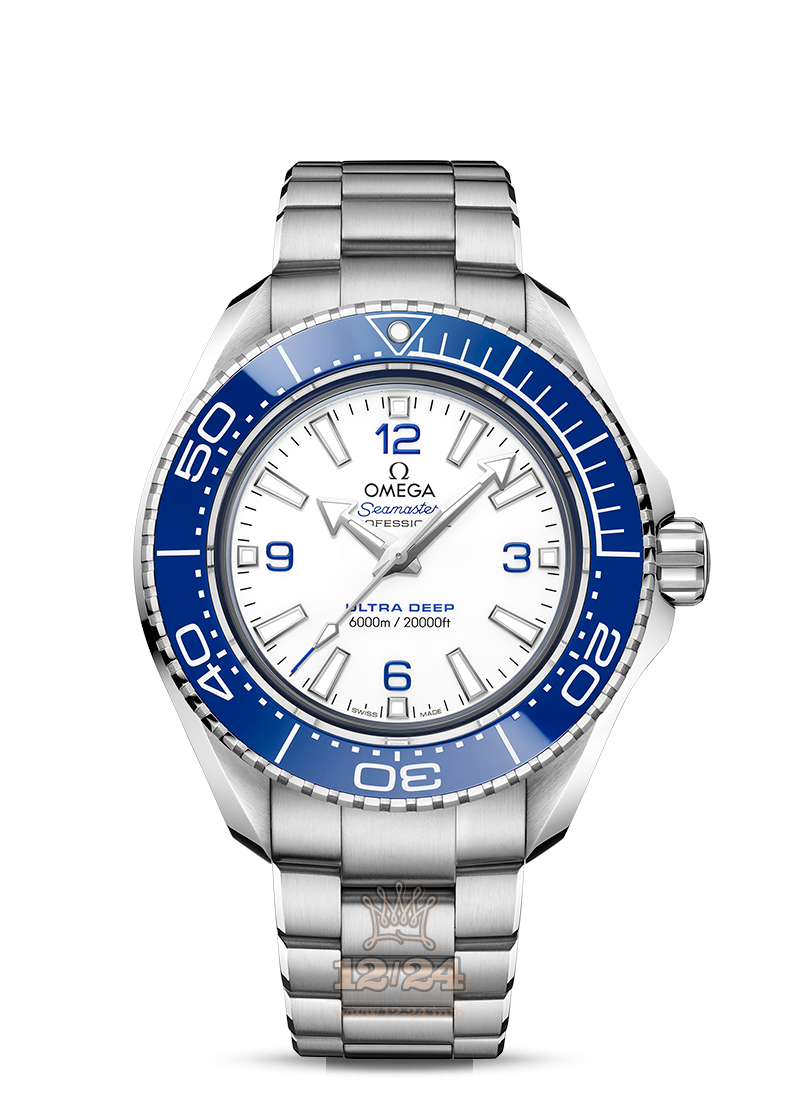 Omega Seamaster Watch 215.30.46.21.04.001 45 mm Stainless steel Ceramics Case White Dial