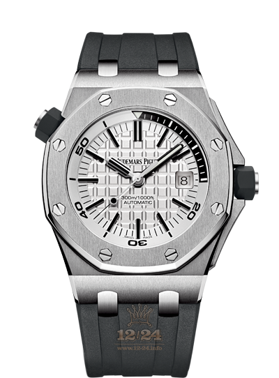Audemars Piguet Royal Oak Offshore Watch 15710ST.OO.A002CA.02 42 mm Stainless steel Case White Dial